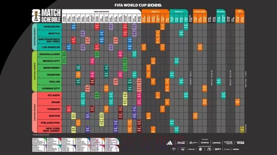2026世界杯完整赛程官方发布观看指南直播平台 2026世界杯完整赛程官方发布观看指南直播平台